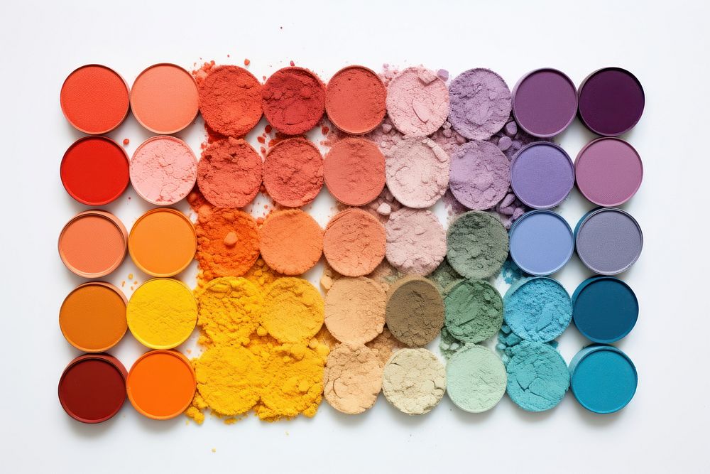 Palette arrangement backgrounds creativity. AI generated Image by rawpixel.