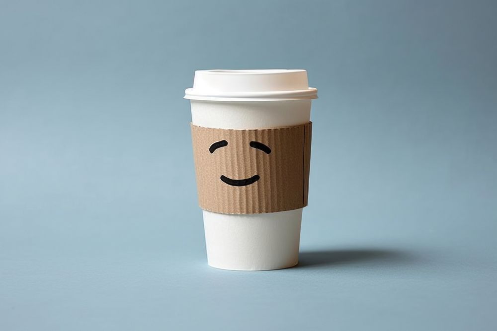 Coffee cup mug anthropomorphic refreshment. AI generated Image by rawpixel.