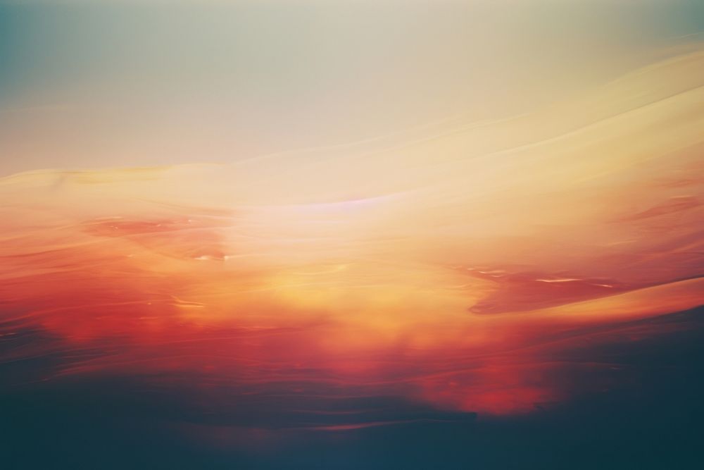 Light leak field landscape outdoors sunset. AI generated Image by rawpixel.