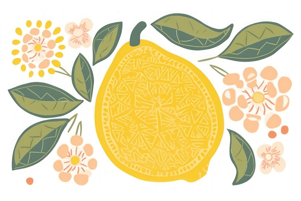 Lemon grapefruit plant food. AI generated Image by rawpixel.