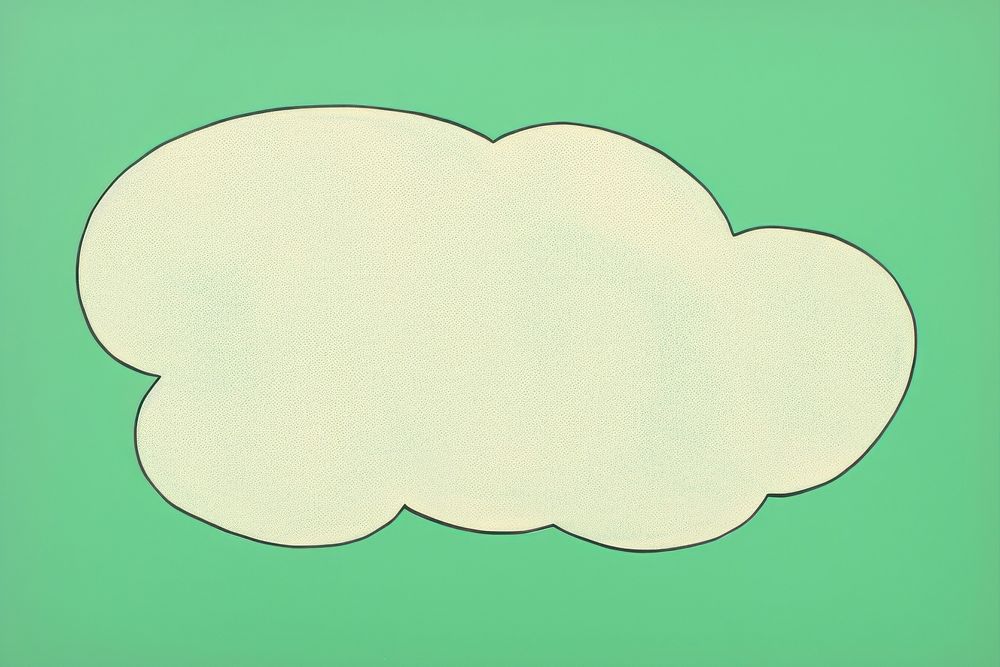 Speech bubble backgrounds green green background. AI generated Image by rawpixel.