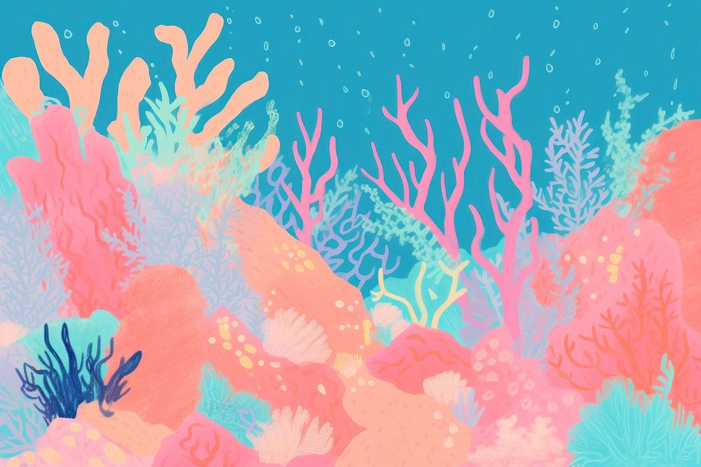 Under the sea backgrounds outdoors nature. AI generated Image by rawpixel.