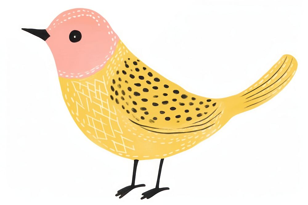 Bird animal canary beak. AI generated Image by rawpixel.