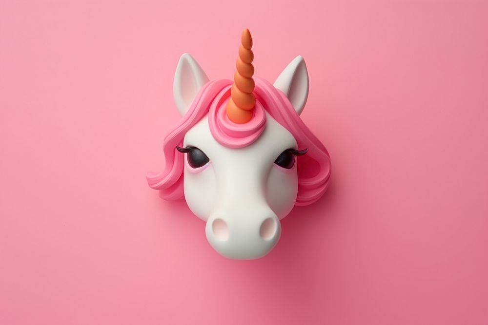 Unicorn head representation celebration creativity. AI generated Image by rawpixel.