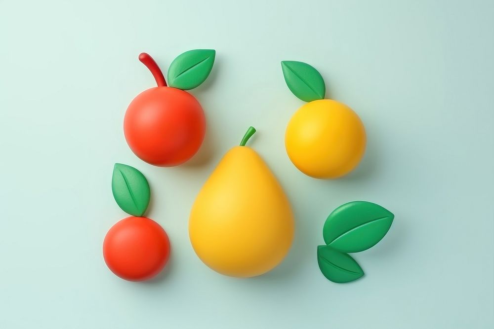 A fruit in the air plant pear food. AI generated Image by rawpixel.