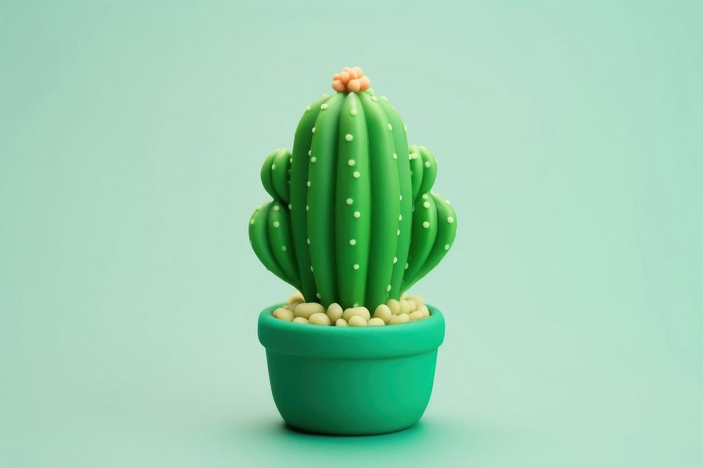 Cactus plant decoration houseplant. AI generated Image by rawpixel.