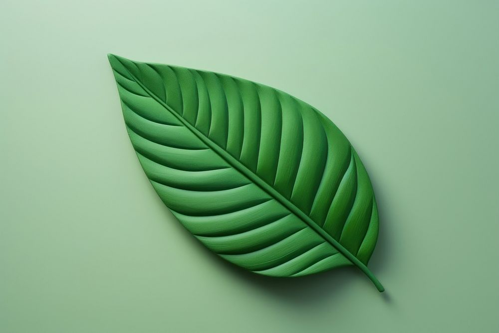 Green leaf plant pattern produce. AI generated Image by rawpixel.