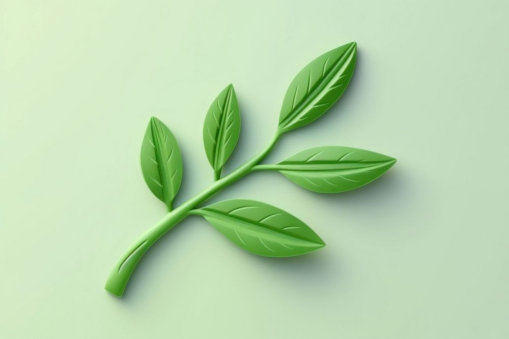 Green leaf plant herbs freshness. AI generated Image by rawpixel.