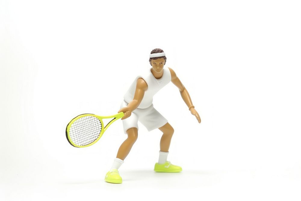 Tennis player sports racket adult. AI generated Image by rawpixel.