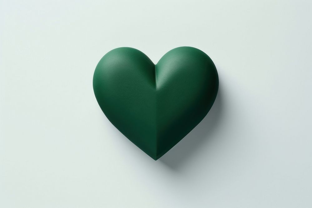 Green heart jewelry balloon circle. AI generated Image by rawpixel.