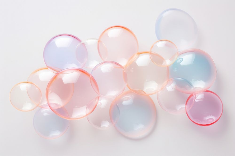 Minimal soap bubbles sphere pill translucent. AI generated Image by rawpixel.