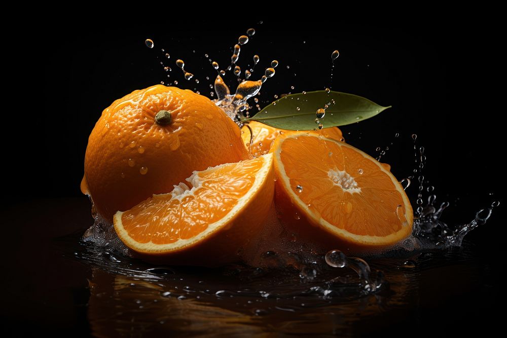 Peeling orange grapefruit plant food. AI generated Image by rawpixel.