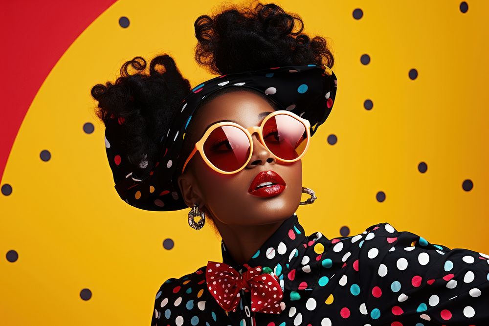 American African women photography sunglasses portrait. AI generated Image by rawpixel.