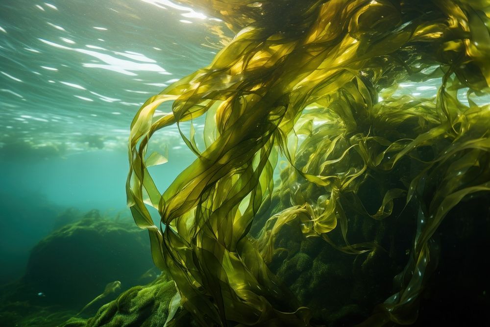 Seaweed outdoors nature kelp. AI generated Image by rawpixel.