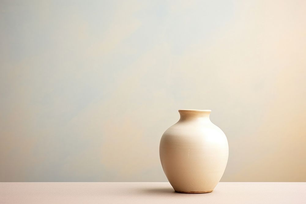 Vase pottery porcelain art. AI generated Image by rawpixel.