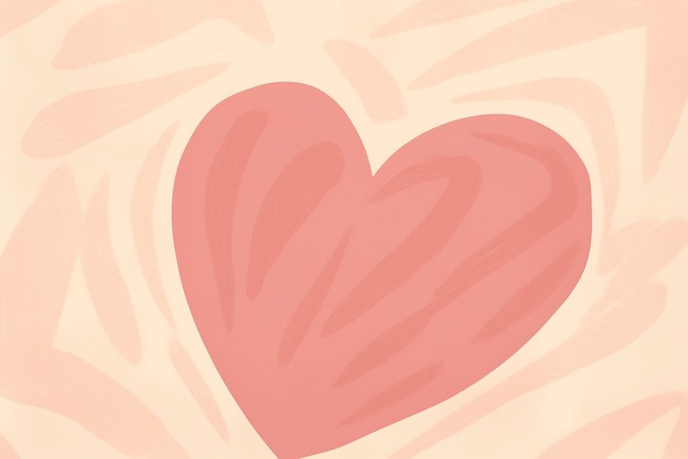 Heart with a beautyful flower backgrounds abstract pink. AI generated Image by rawpixel.