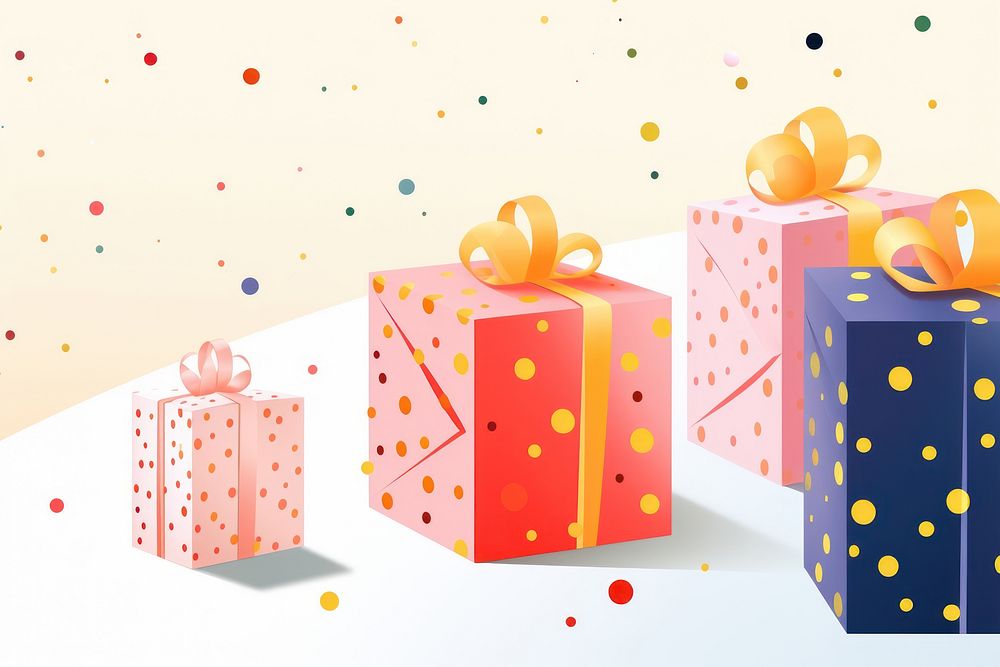 Presents gift celebration anniversary. AI generated Image by rawpixel.