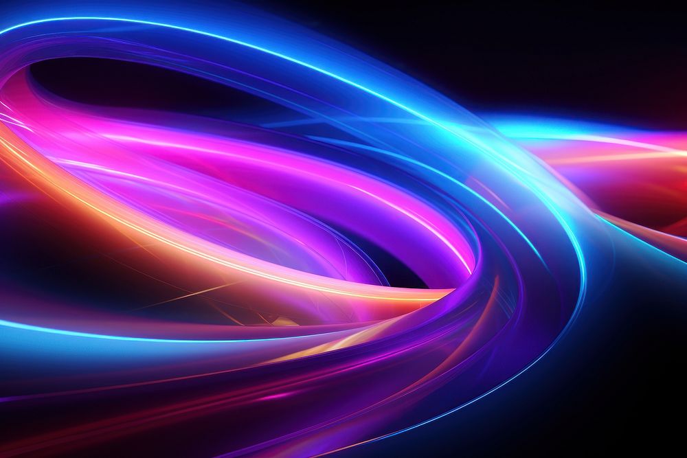 A neon abstract light background backgrounds pattern purple. AI generated Image by rawpixel.