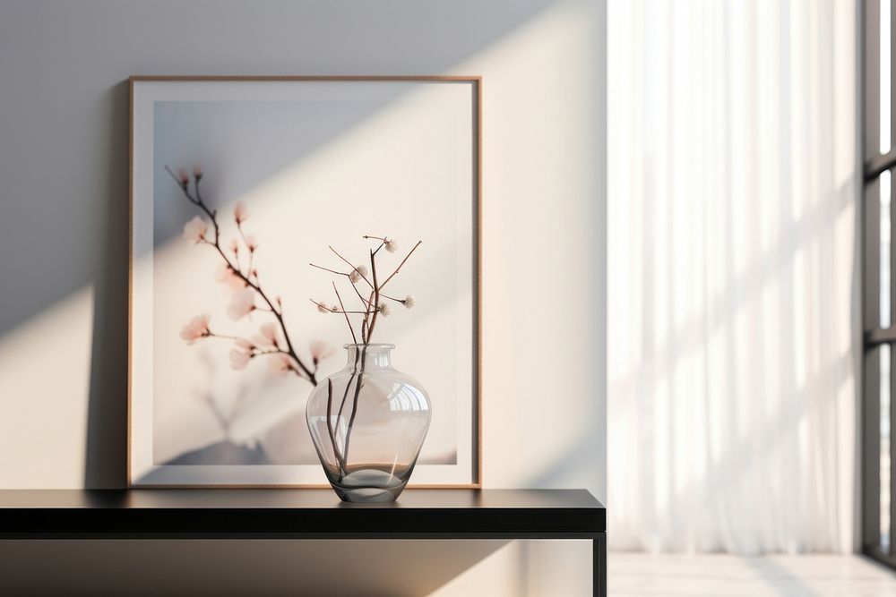 Home decoration window flower plant. AI generated Image by rawpixel.