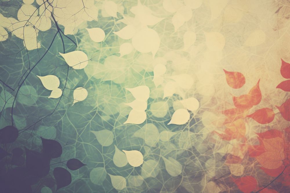 Leaves backgrounds abstract outdoors. AI generated Image by rawpixel.