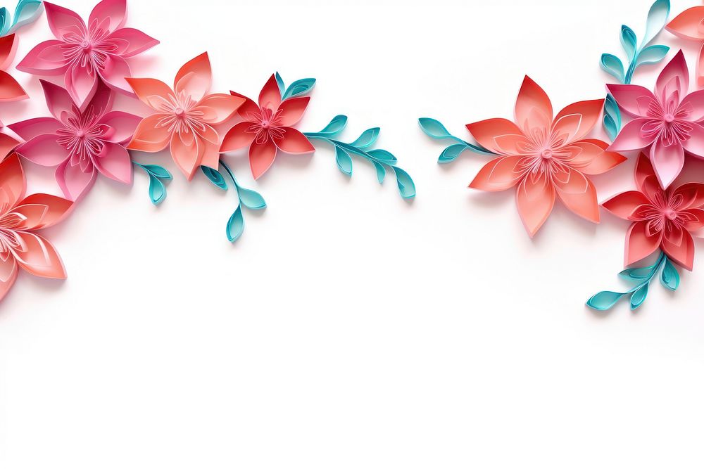 Abstract flower backgrounds pattern. AI generated Image by rawpixel.