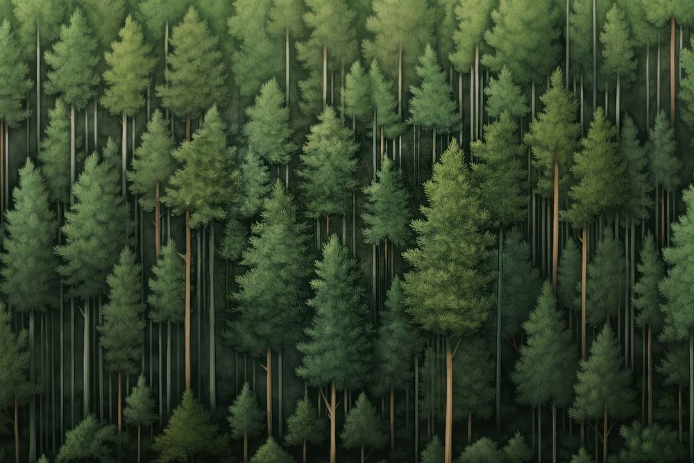 Forest backgrounds woodland outdoors. AI generated Image by rawpixel.