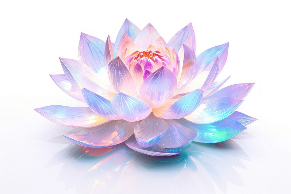 Lotus flower petal plant. AI generated Image by rawpixel.