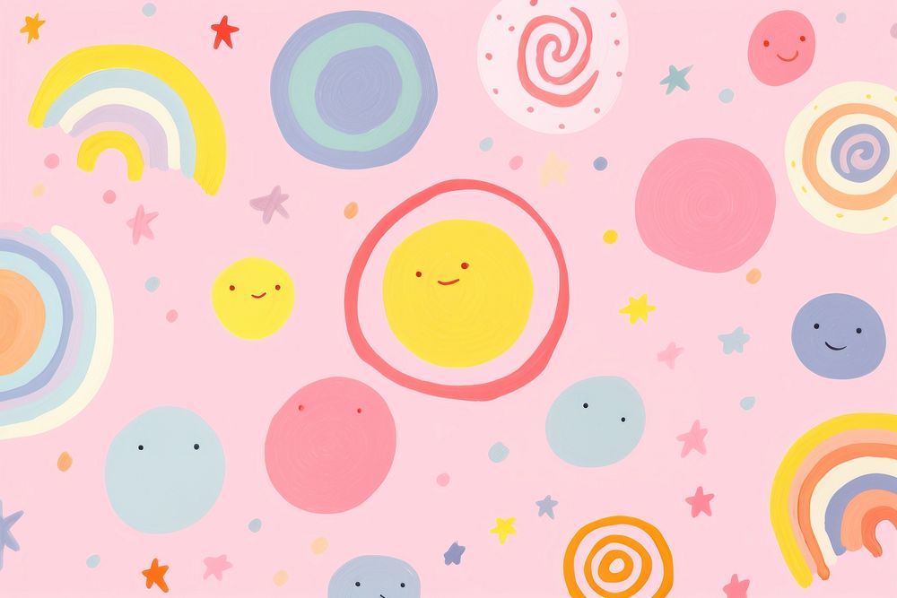 Cute background backgrounds pattern shape. AI generated Image by rawpixel.
