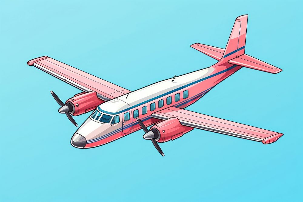 Scout plane aircraft airplane airliner. AI generated Image by rawpixel.