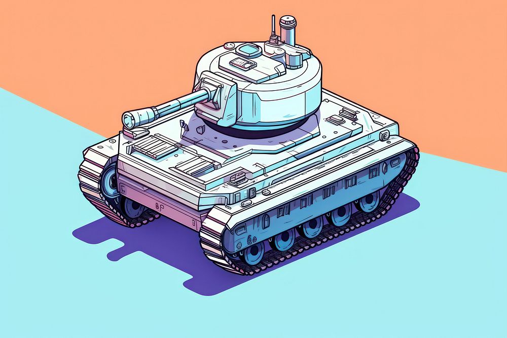 Tank vehicle transportation technology. AI generated Image by rawpixel.