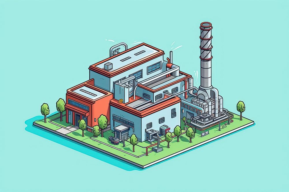 Old Factory Architecture Building Diagram Free Photo Illustration old-factory-architecture-building-diagram-free-photo-illustration