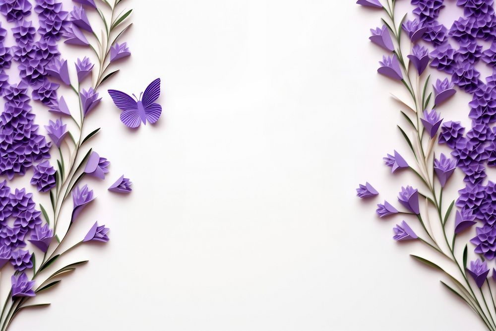 Lavender flower purple plant. AI generated Image by rawpixel.