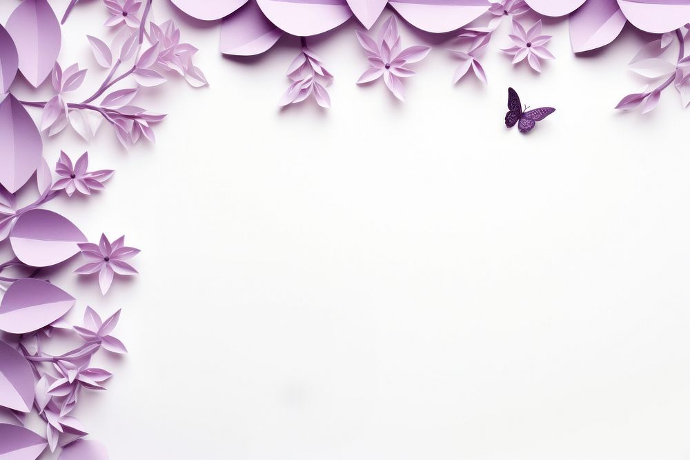 Lilac flower backgrounds pattern. AI generated Image by rawpixel.