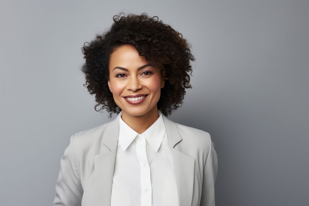 Businesswoman portrait smiling looking. AI generated Image by rawpixel.
