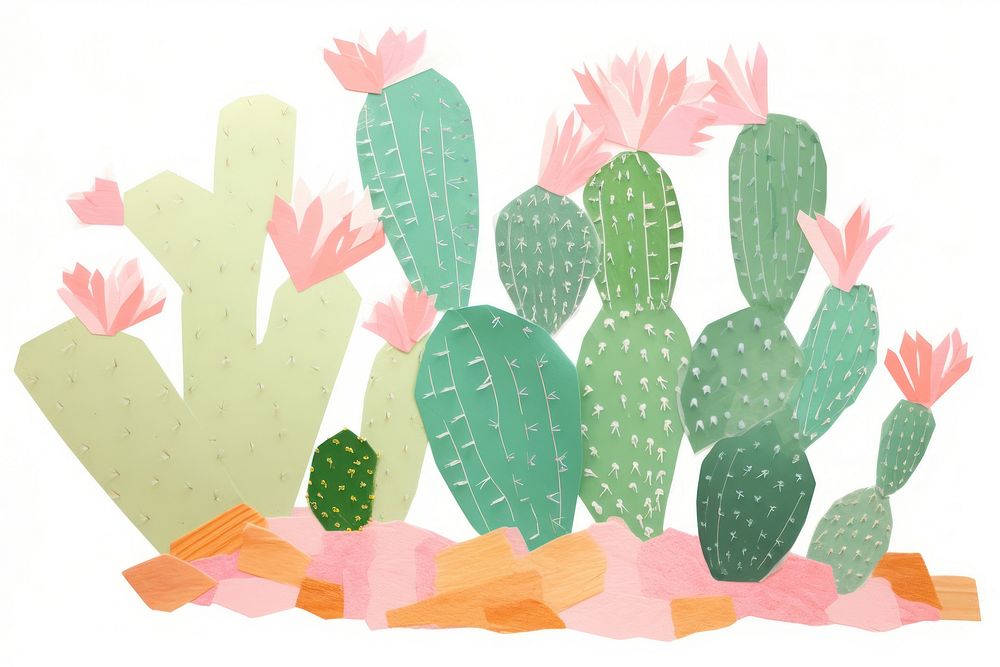 Cactus outdoors nature plant. AI generated Image by rawpixel.