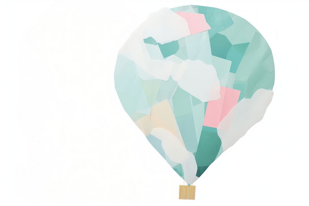 Balloon aircraft transportation celebration. AI generated Image by rawpixel.