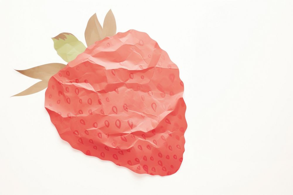 Strawberry fruit plant petal. AI generated Image by rawpixel.