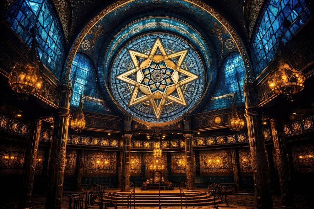 Judaism architecture building worship. AI generated Image by rawpixel.