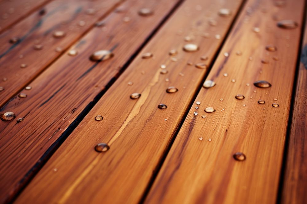 Wood deck floor cleaning wood architecture hardwood. AI generated Image by rawpixel.