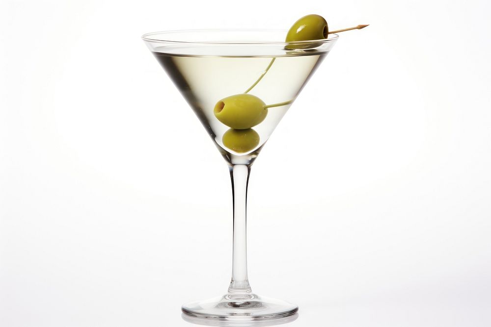 Martini cocktail drink fruit food. AI generated Image by rawpixel.