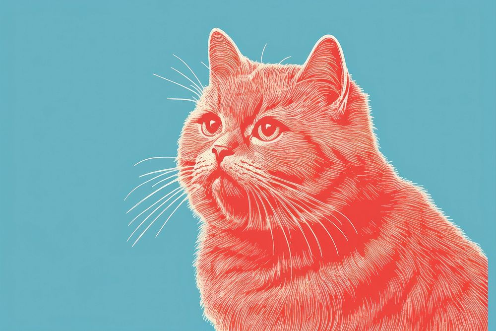 Cat mammal animal pet. AI generated Image by rawpixel.