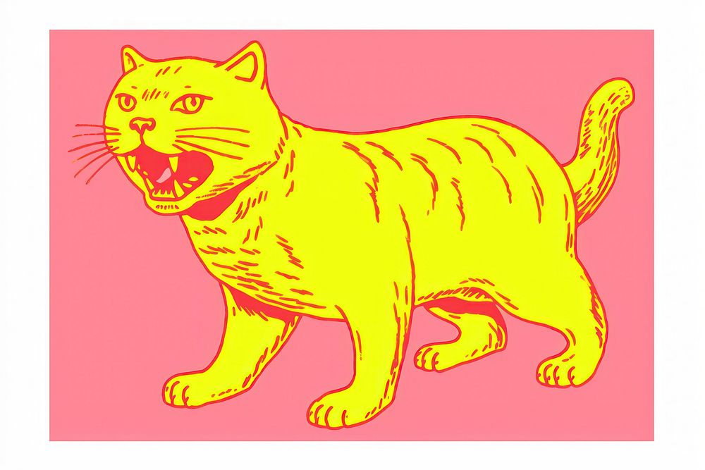Cat mammal animal pet. AI generated Image by rawpixel.