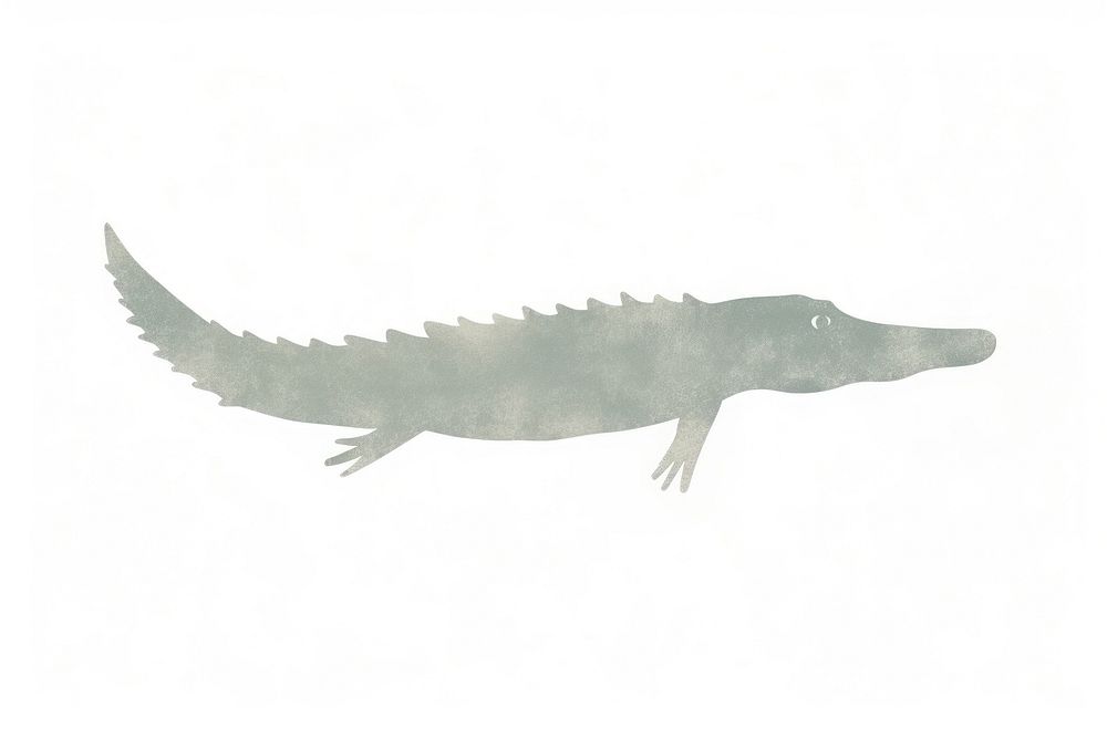 Crocodile reptile animal fish. AI generated Image by rawpixel.