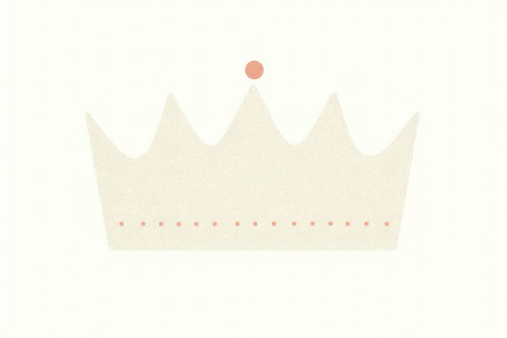 Crown pattern text accessories. AI generated Image by rawpixel.