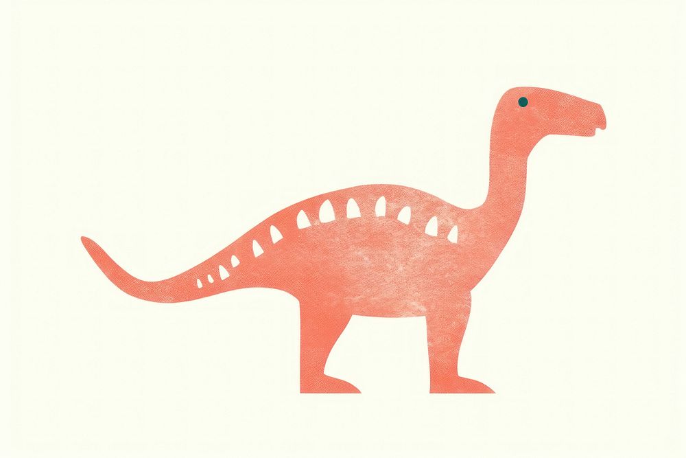 Dinosaur reptile animal representation. AI generated Image by rawpixel.