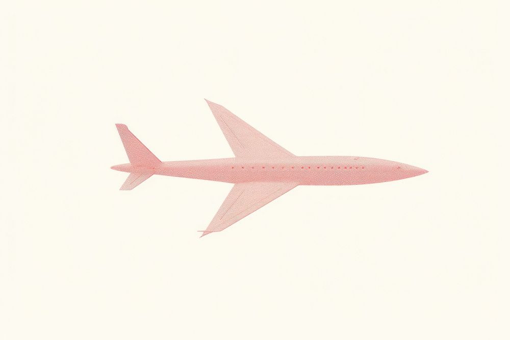 Plane aircraft airplane airliner. AI generated Image by rawpixel.