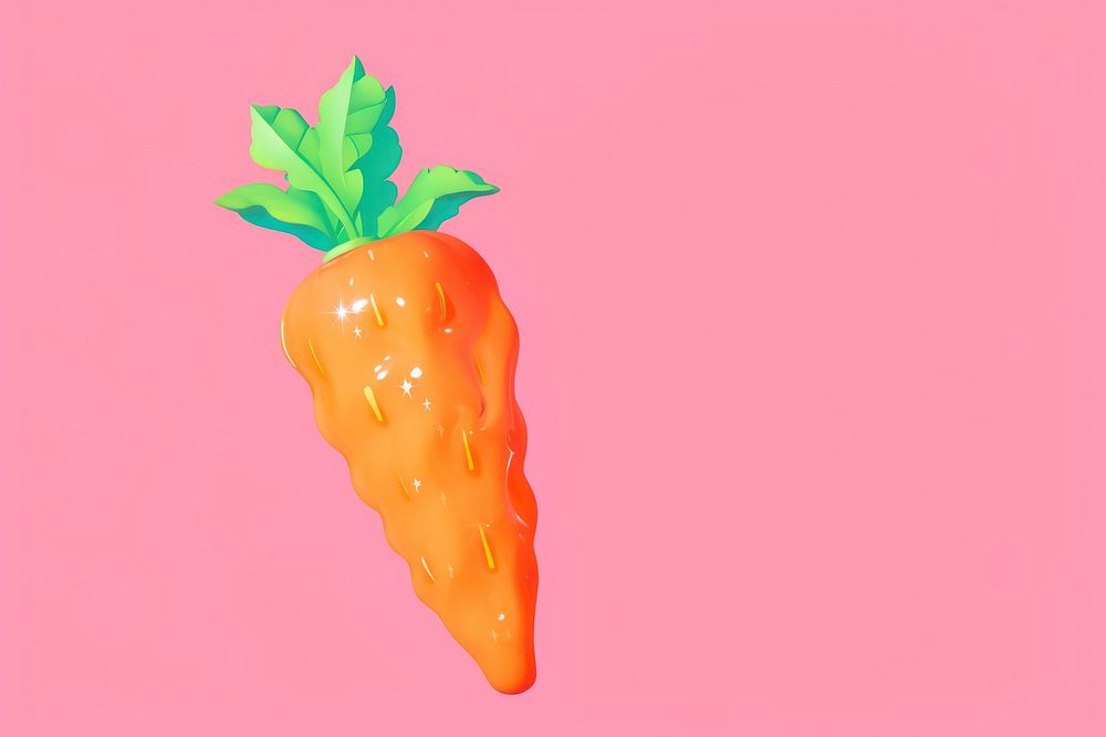 A carrot vegetable fruit plant. AI generated Image by rawpixel.