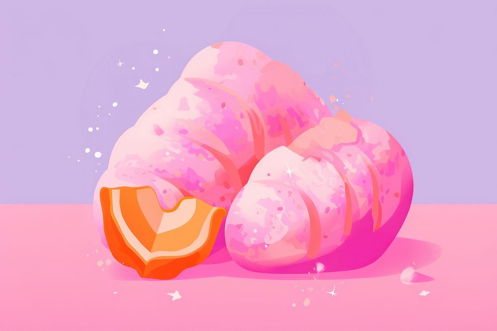A sweet potato dessert sweets candy. AI generated Image by rawpixel.