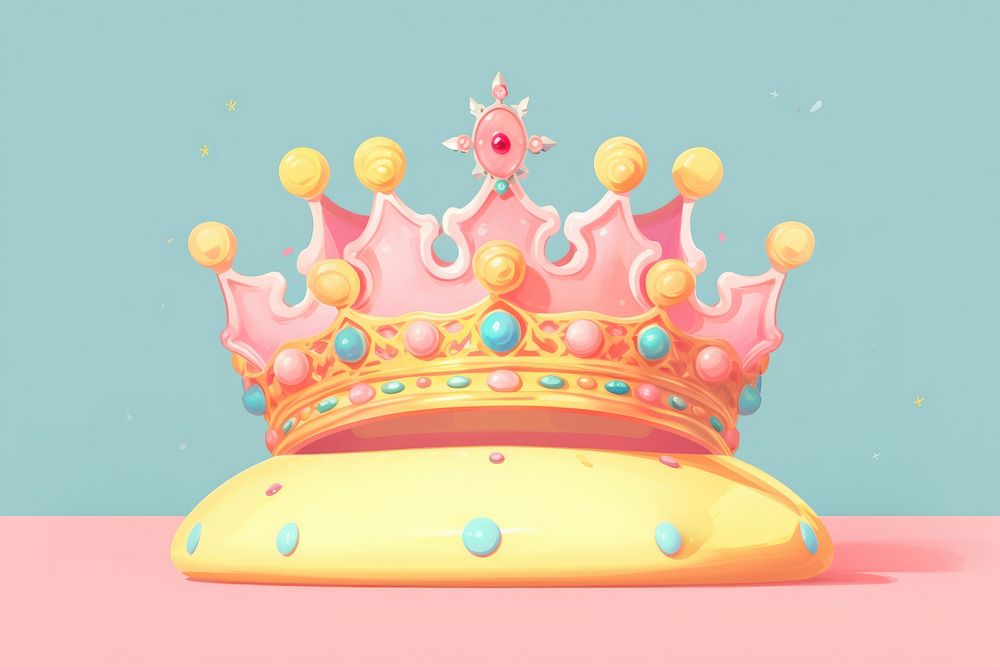 A crown celebration accessories accessory. AI generated Image by rawpixel.