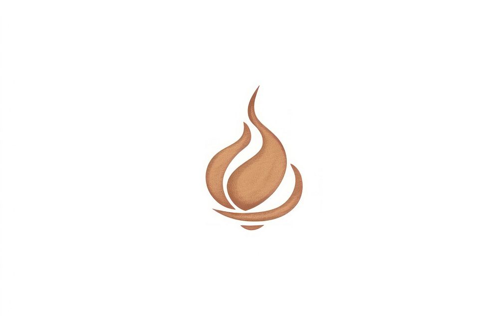 Coffee logo white background beverage. AI generated Image by rawpixel.